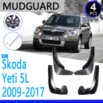 Poritiibad sobivad Skoda Yeti 5L 2009-2017 2010 2011 2012 2013 2014 2015 autotarvikud poriklapp poritiiba auto vahetus black