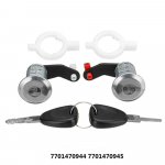 2 x ukseluku silinder W/2 v&otilde;tmed 7701470945 Renault Megane Scenicule 1996-2003