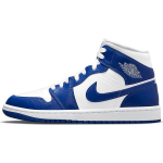 Air Jordan 1 Mid Kentucky Blue Naiste Tossud Valge Hyper-Royal BQ6472-104 35.5
