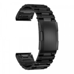 22mm 26mm metallist roostevabast terasest rihma modifikatsiooniga k&auml;epael Garmin Tactix 7 Pro/Tactix Delta Solar Quickfit kellarihma tarvikud QuickFit 26mm must