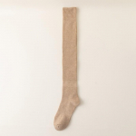 Talvine soojad pikad sokid toru Paks k&otilde;rge toru &uuml;le p&otilde;lve P&otilde;lveni ulatuvad sukk sokid Terry &uuml;hev&auml;rvilised Naiste paksud s&auml;&auml;re sokid