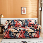 Nordic Floral Stretch elastne sektsiooniline istme diivanikatte komplekt Chaise pikk diivani kate diivanvoodikatte korpused 90x140cm