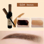 Eyebrow Dye Punase veini pudel Tear Eyebrow geel Natural Makeup Veekindel, higistamiskindel kauap&uuml;siv mittem&auml;&auml;rduv looduslik tudengikosmeetika hall