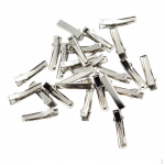 Pack Flat Single Prong Alligator Barrettes DIY 32mm 30pcs