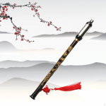 Bamboo Bawu Tune G Vertical Professional koos tutifl&ouml;&ouml;di BA Wu torupilliga