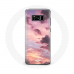 Samsung Galaxy S8 pluss Sunset taustaga &uuml;mbris