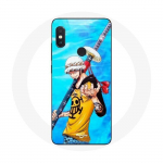 &Uuml;mbris Xiaomi Redmi Note 5 Pro One Piece Manga Trafalgar Law Swordile