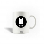 Mug en C&eacute;ramique Bangtan Sonyeondan BTS Logo Blanc