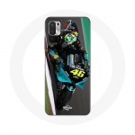 &Uuml;mbris Xiaomi Redmi Note 10 5G Valentino Rossi MotoGP Rider 46 jaoks