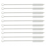 10 tk roostevabast terasest puhastus joogitoru harja &otilde;lgede puhastusvahend k&ouml;&ouml;giriist