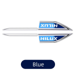 2pcs/Set For toyota hilux car Fender Metal Sticker Exterior Decorative Decals Modification Car Emblem Accessories must
