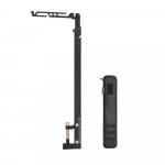 V&auml;listingimustes kasutatavad kaasaskantavad matkavalgustid skaleeritavad mitme k&auml;iguga reguleerimislambi kronsteinid roostevabast terasest must