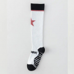 Professionaalsed sisetantsu spordisokid Silikoonist libisemiskindlad Naiste Fitness Pilates Jooga Sokid Puuvillased Hingavad p&otilde;lvesokid Sukad One size