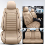 5-kohaline eesmine ja tagumine t&auml;iskomplekt eesmine autoistme kattepadi kaitse, PU-nahast veekindel maasturi veoauto istmepadi