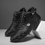 Uued meeste nahast jalatsid &Auml;rikingad Mokassiinid Mood vabaaja libisemiskindlad s&otilde;idujalatsid Suure suurusega hingavad v&auml;lisspordijalatsid 37 must