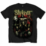 Slipknot Tule m&auml;ngi Dying Black Rock Metal Tee Unisex T-s&auml;rki S