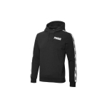 Puma Tape Logo Kapuutsiga sviiter Meeste pealisr&otilde;ivad Must 845640-01 L