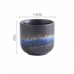 Keraamiline V&auml;ike teetass Portselanist Hotell Restoran Kohvitass Lihtne kontori vesitass Joogin&otilde;ud A