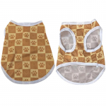 Suvised lemmikloomariided v&auml;ikestele koertele Vest V&otilde;rgustik Mugav kutsikate kassidele Pullover T-s&auml;rk v&otilde;rguga hubane ja lahe chihuahua prantsuse buldogi riietus XS must