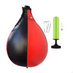 package, Heavy Duty PU Leather Hanging Swivel for Boxing, MMA, Thai caseing Thai, Fitness, Fighting, Black Red