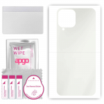 apgo MATTE Protective Skin Sticker for the back compatible with Samsung Galaxy Jump2, Wrap Film, Hydrogel Film, Flexible, Soft TPU with positioning la