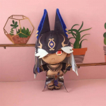 Anime Plush nukum&auml;nguasi 20cm Xianyun Chiori Kujo Sara Genshin Impact armas pehme t&auml;idisega padi S