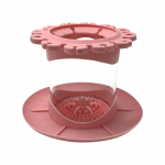 V&auml;rvipintsli puhastusvahend loputustass Fine Art, stuudio, klassiruum | Pintslihoidja ja silikoonpuhastusvahend akr&uuml;&uuml;l-, akvarelli- ja veep&otilde;histele kandjatele One Size sinine