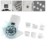 K&otilde;vak&uuml;baraventilaator universaalne reguleeritav v&auml;line mitmeotstarbeline kiiver enamiku v&auml;listingimustes kasutatavate jahutuste jaoks