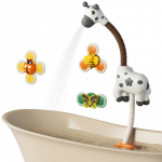 TUMAMA beebivannim&auml;nguasi koos du&scaron;ipea ja 3 imemisketraga m&auml;nguasja, kaelkirjaku veepihustiga du&scaron;isegisti ja vanni veepumba suvetarbed 70*16*11cm