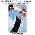 Stray Kids 2. maailmaturnee MANIAC Soulis Photocard Polaroid KPOP K-POP Changbin - #02