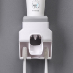 Creative Wall Mount Automaatne hambapasta dosaator Vannitoa tarvikud Veekindel Lazy hambapasta pigistaja hambaharja hoidik