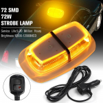 72 SMD LED merevaigukollane auto veoauto mini t&ouml;&ouml;tule riba h&auml;dahoiatusvilklamp vilkuv tuli