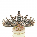 Pruudi krooni kujundamine Pulmakomplekt K&auml;sitsi valmistatud Pulma Rhinestone Markiis Korea Uus Stiil