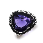 Amethyst Gemstone Handmade 925 Sterling Silver Gift Jewelry Ring Size 7 v0h82