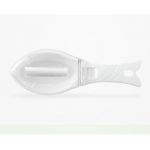 Plastikust kalakaalude kaabits Kalanahahari kraapimine Kalakaaluhari riivid Eemalda kalanuga Puhastuskoorija Kaabits Kaabits valge