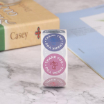 500 etiketti, rull-lilled, t&auml;nukleebised, j&auml;&auml;kide broneerimine kingituse kaunistamiseks