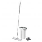 Kahepaagiline t&uuml;nns&uuml;steemiga mopi&auml;mber komplekt Isepuhastuv mopp 6 puhastuslapiga 360 kraadi p&ouml;&ouml;rlev