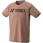 [YONEX] L&uuml;hikeste varrukatega T-s&auml;rk (Sobiv stiil) Tumepruun (040) M