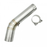 GSXR600 GSXR750 mootorratta tarvikud v&auml;ljalasketoru keskmise l&uuml;li pistiku toru adapter Suzuki GSXR600 GSXR 600 750 jaoks 2006-2007 h&otilde;be