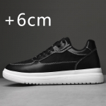 Ehtsast nahast k&otilde;rgendavad liftkingad, k&otilde;rgust suurendavad kingad meestele, k&otilde;rgus sisetald 6 cm, meeste tossud, sport, zapatos para hombre 37