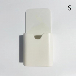 Kommiv&auml;rvi magnetiline hoiukarp Plastikust tahvel Marker Pliiatsihoidja K&uuml;lmkapp Konteiner Kodukontor Korraldaja Koolitarbed 5.2*5.8*3cm valge