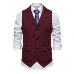 Meeste &uuml;likond, vesti rev&auml;&auml;r, varrukateta &uuml;herealine, kitsas ja klapitaskutega vest, &uuml;hev&auml;rviline pidulik &auml;rivesti mantel M