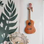 Kitarri seinakinnitus Kitarri seinariide Hoidik Konks Alus, Puidust Kitarrii Riiul Kitarri seinakinnitus Riidepuu