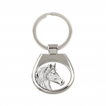 Freiberger - keychain with a horse, keychain with a print, personalized pendant from the Art-Dog brand
