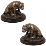 American Staffordshire Terrier, Amstaff I - dog statue, figurine for office, trophy for dog show by Art-Dog brand