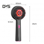 Juukse&otilde;li aplikaator elektriline juuksehari IPX7 veekindel taaslaetav 3 režiimi reguleeritav juukse&otilde;li aplikaator peanaha masseerija must