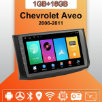 Android Carplay autoraadio Chevrolet Aveo 2006-2011 jaoks Multimeediapleier Peaseade Stereo GPS Navigatsioon BT WIFI 2+32GB 1+16GB