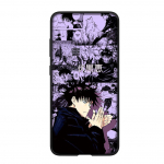 Samsung Galaxy S24 S23 iPhone 16 15 14 Xiaomi Redmi Note 13 12 11 10 Plus 9 Pro Max X XR telefoni&uuml;mbris Jujutsu Kaisen Gojo Satoru Cartoon OPPO Huawei jaoks for Samsung Galaxy A12 aero