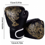 Poksi kindad Professionaalsed Tiiger Hingavad PU Nahast Leek Kindad Sanda Boks Muay Thai Kindad Muay Thai Poksi Kindad