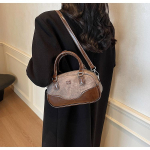 Premium sense retro kontrastset v&auml;rvi kaasaskantav keeglikott naistele 2024 uus trendikas populaarne &otilde;lakott mitmek&uuml;lgne k&auml;ekott must